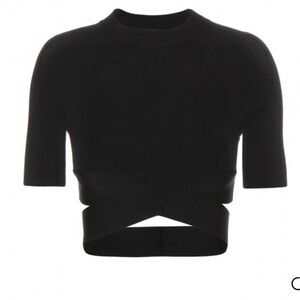 T by Alexander Wang crop top